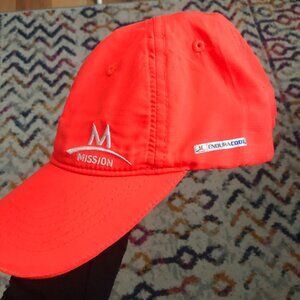Mission Enduracool Running Hat Pink Orange